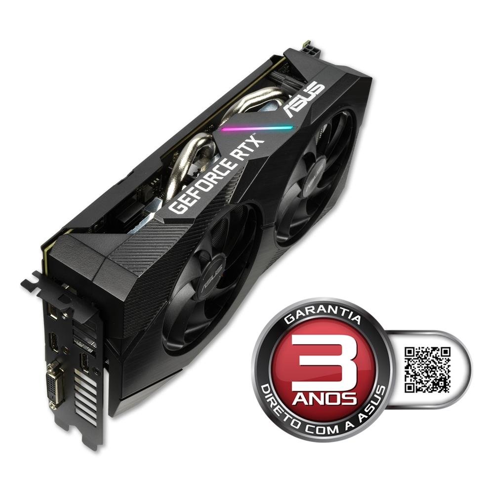 Placa de Vídeo Asus NVIDIA GeForce RTX2060 |KaBuM!