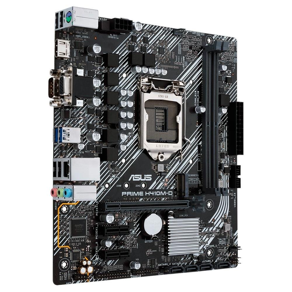 Placa-Mãe Asus Prime H410M-D | KaBuM!