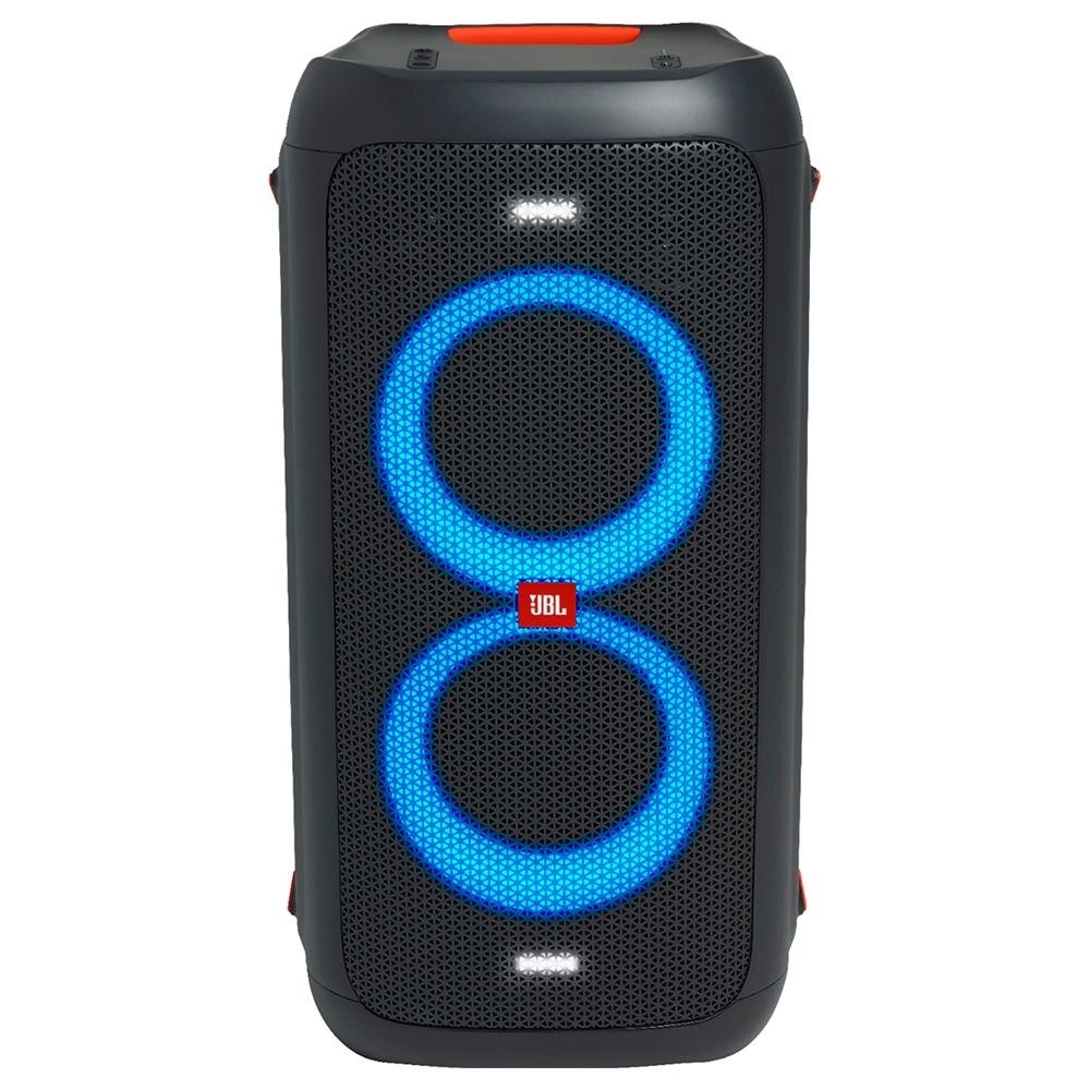 Caixa de Som Torre JBL PartyBox 100, LED, Bluetooth, 160W RMS