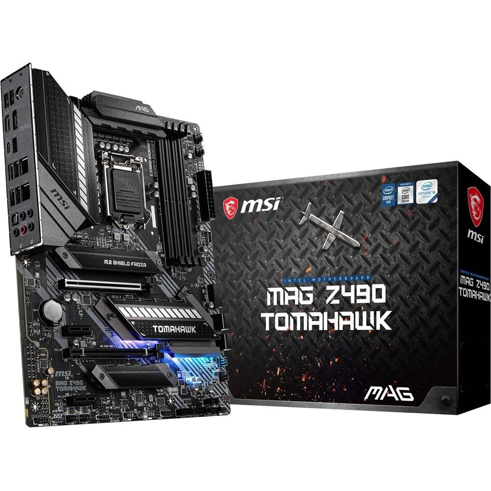 Placa Mãe MSI MAG Z490 Tomahawk, LGA1200 | KaBuM!