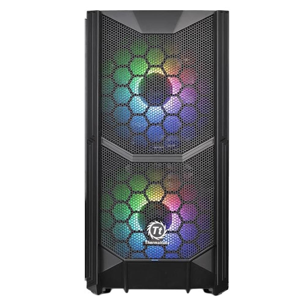 Gabinete Gamer Thermaltake Commander C35 TG, Mid Tower, ARGB, com FAN, Lateral em Vidro - CA-1N6-00M1WN-00