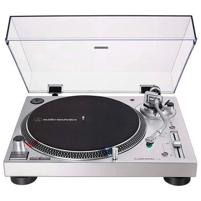Toca Discos Audio Technica, Acionamento Direto, Analógico e Digital (USB), Bivolt, Plug Tipo C, Prata - AT-LP120XUSB-SV Menor preço em Toca Discos Audio Technica, Acionamento Direto, Analógico e Digital (USB), Bivolt, Plug Tipo C, Prata - AT-LP120XUSB-SV