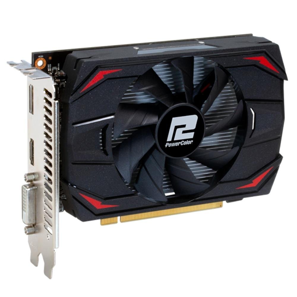 Placa de Vídeo PowerColor AMD Radeon RX 550, 4GB, DDR5 - AXRX 550 4GBD5-DH Placa de Vídeo PowerColor AMD Radeon RX 550, 4GB, DDR5 - AXRX 550 4GBD5-DH
