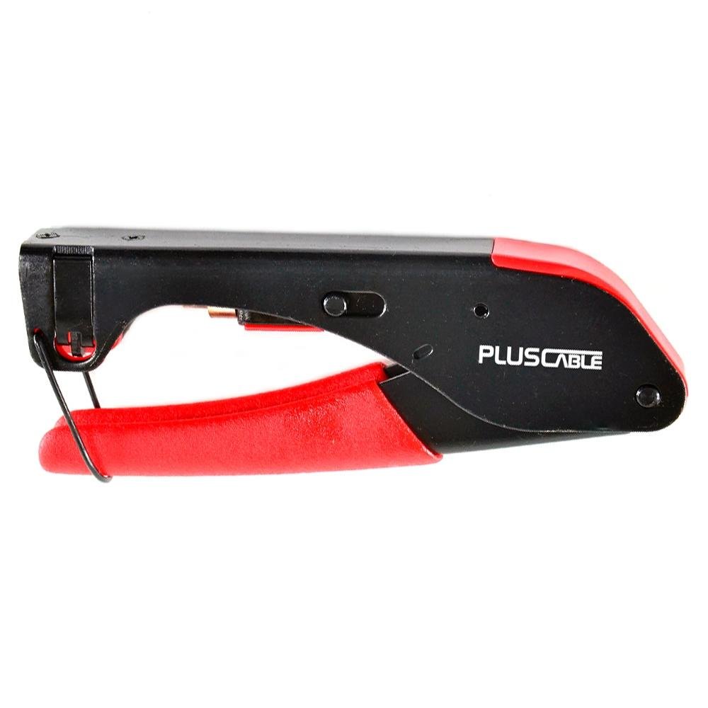Alicate Crimpar RG59/RG6, PLUSCABLE LT-C50