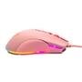 Mouse Gamer Motospeed V70 Essential, RGB, 7 Botões, 12.400DPI, Rosa - FMSMS0085RSA