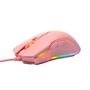 Mouse Gamer Motospeed V70 Essential, RGB, 7 Botões, 12.400DPI, Rosa - FMSMS0085RSA