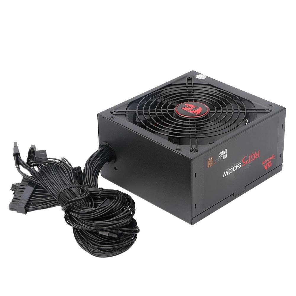Fonte Redragon RGPS, 500W, 80 Plus Bronze - GC-PS001-1