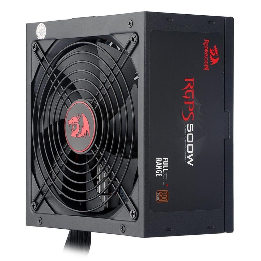 Fonte Redragon RGPS, 500W, 80 Plus Bronze - GC-PS001-1