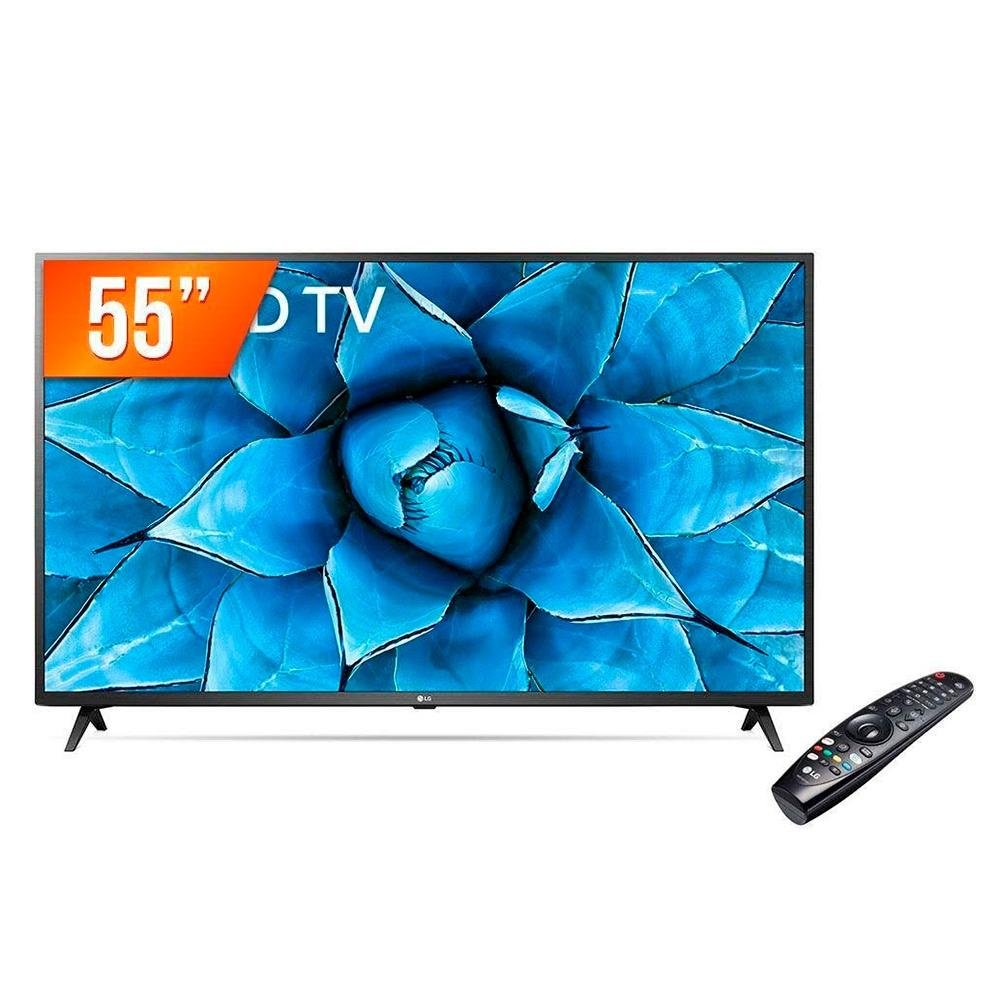 Smart TV LG 55 Polegadas 4K UHD, Wi-Fi, Bluetooth, HDR, Inteligência ...