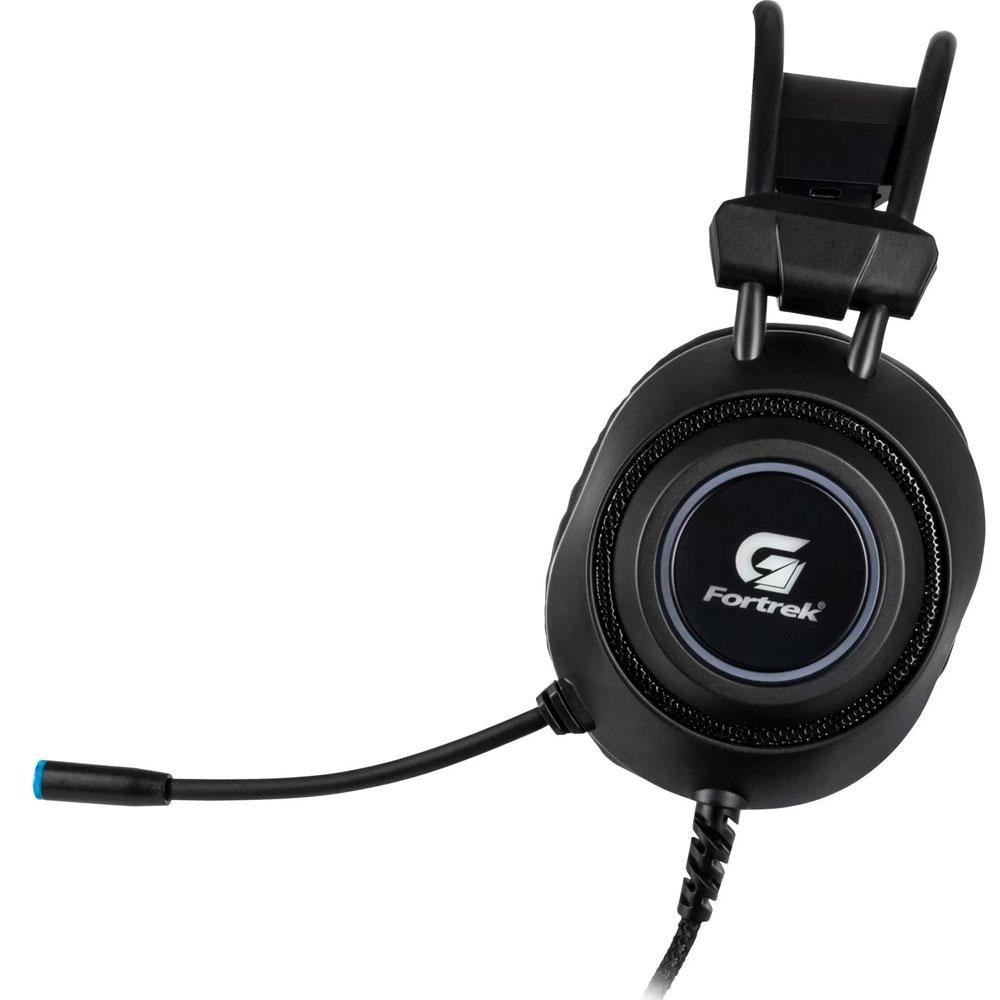 Headset Gamer Fortrek Crusader, RGB, Drives 50mm - 70555 Headset Gamer Fortrek Crusader, RGB, Drives 50mm - 70555