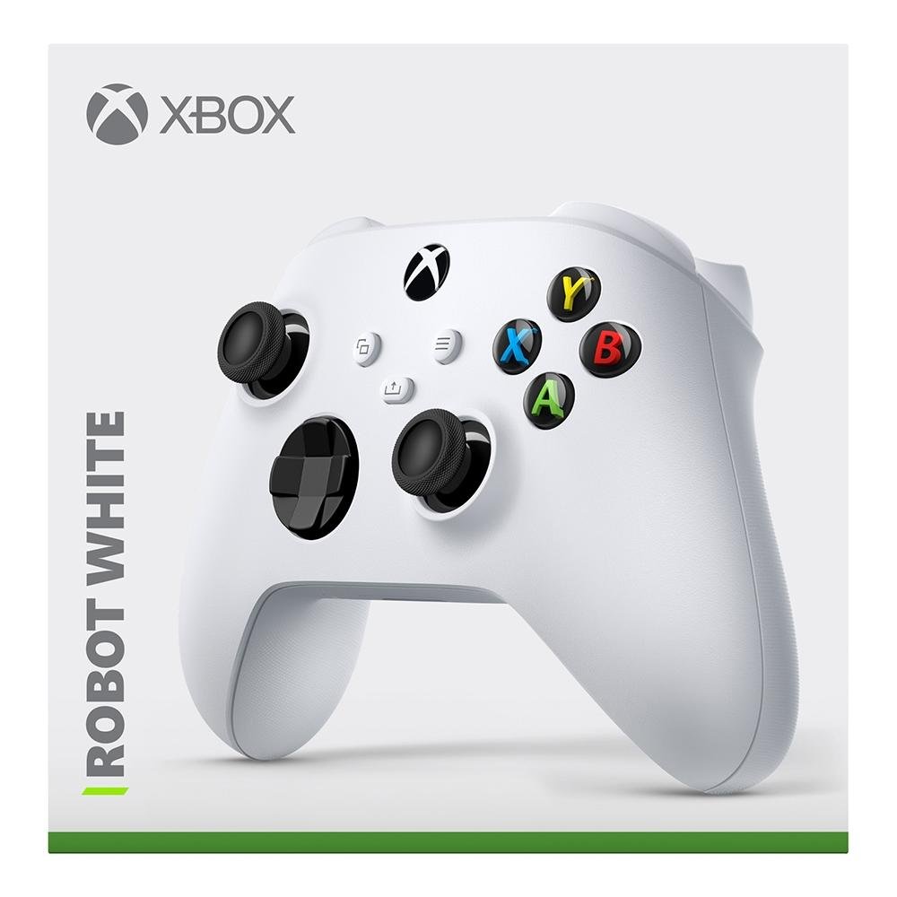 Controle Sem Fio Xbox Robot White Controle Sem Fio Xbox Robot White