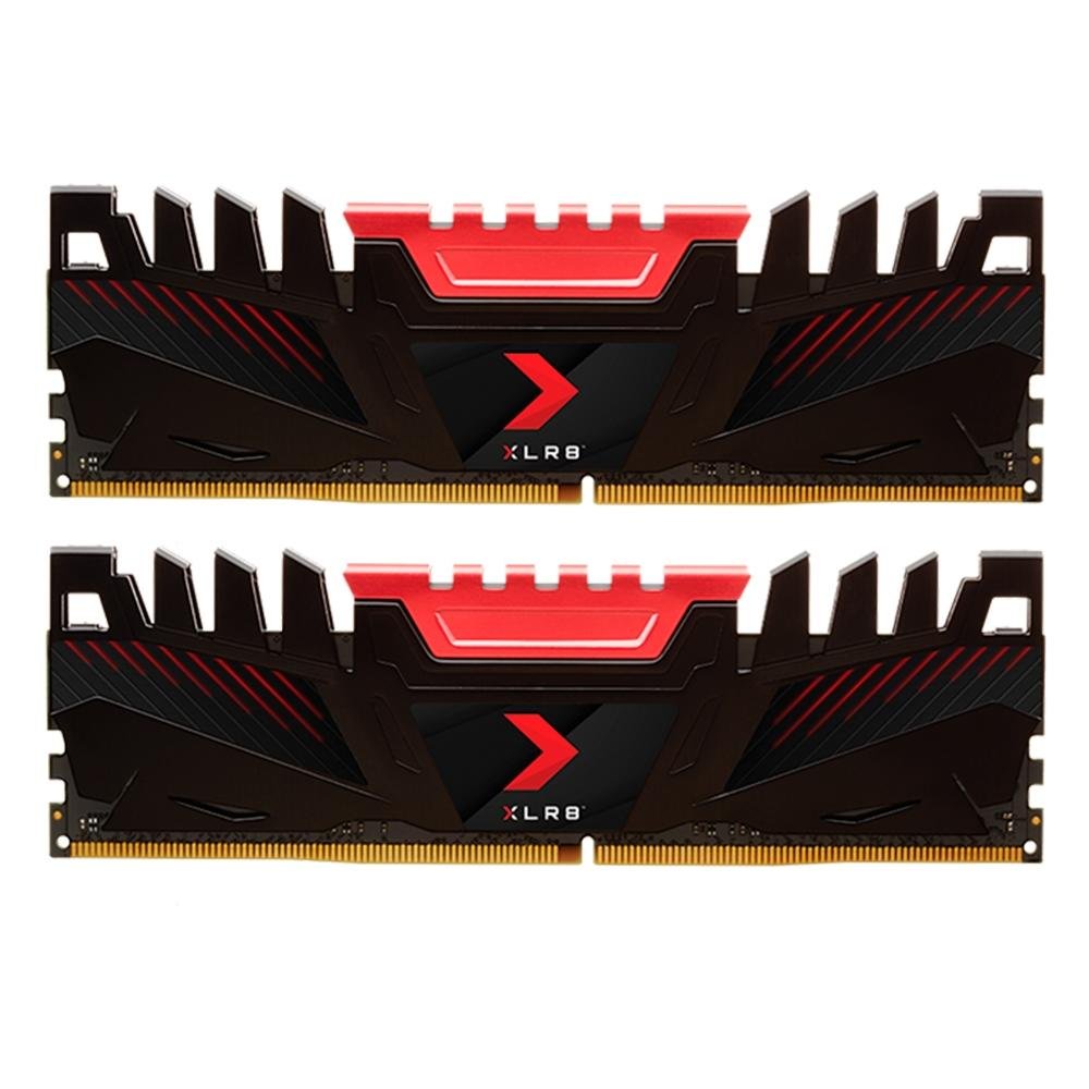 Memória PNY XLR8, 16GB (2x8GB), 3200MHz, DDR4, CL16