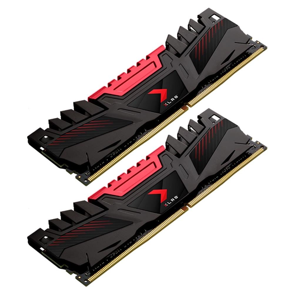 Memória PNY XLR8, 16GB (2x8GB), 3200MHz, DDR4, CL16