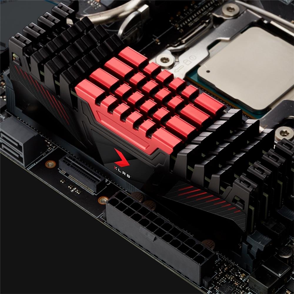 Memória PNY XLR8, 16GB (2x8GB), 3200MHz, DDR4, CL16