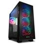 Gabinete Gamer Sharkoon Elite,  Full Tower, RGB, ATX, Lateral em Vidro Temperado, 4x Cooler Fan RGB, Preto -  CA300H