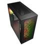 Gabinete Gamer Sharkoon Elite,  Full Tower, RGB, ATX, Lateral em Vidro Temperado, 4x Cooler Fan RGB, Preto -  CA300H