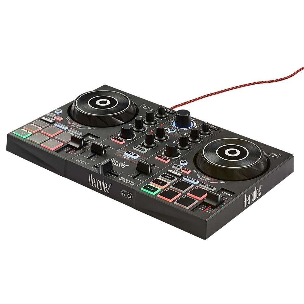 Controladora Hercules DJControl Inpulse 200 | KaBuM!