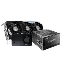 Kit Placa de Vídeo Gigabyte NVIDIA GeForce RTX 3070 + Fonte XPG Pylon, 650W, 80 Plus Bronze + Placa de Som Asus Xonar U5, USB, Canal 5.1