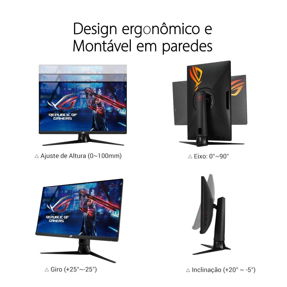 Monitor Gamer Asus ROG Strix 27' IPS | KaBuM!