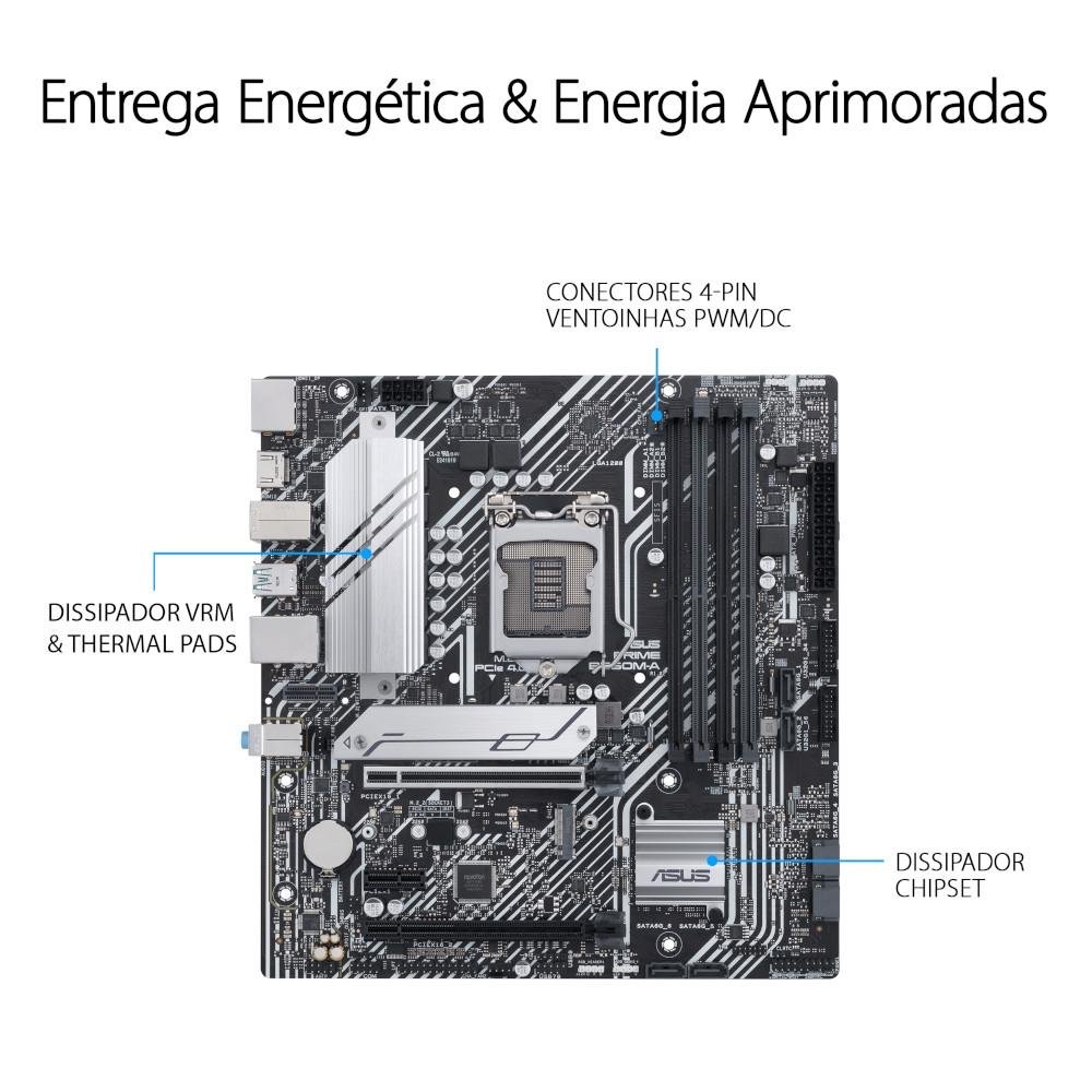 Placa Mãe Asus PRIME B560M-A | KaBuM!
