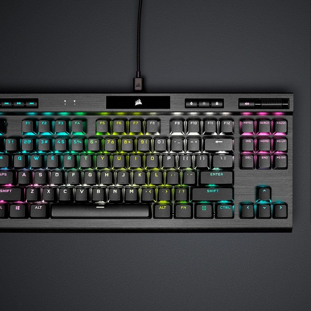 Teclado Mecânico Gamer Corsair K70 RGB | KaBuM!
