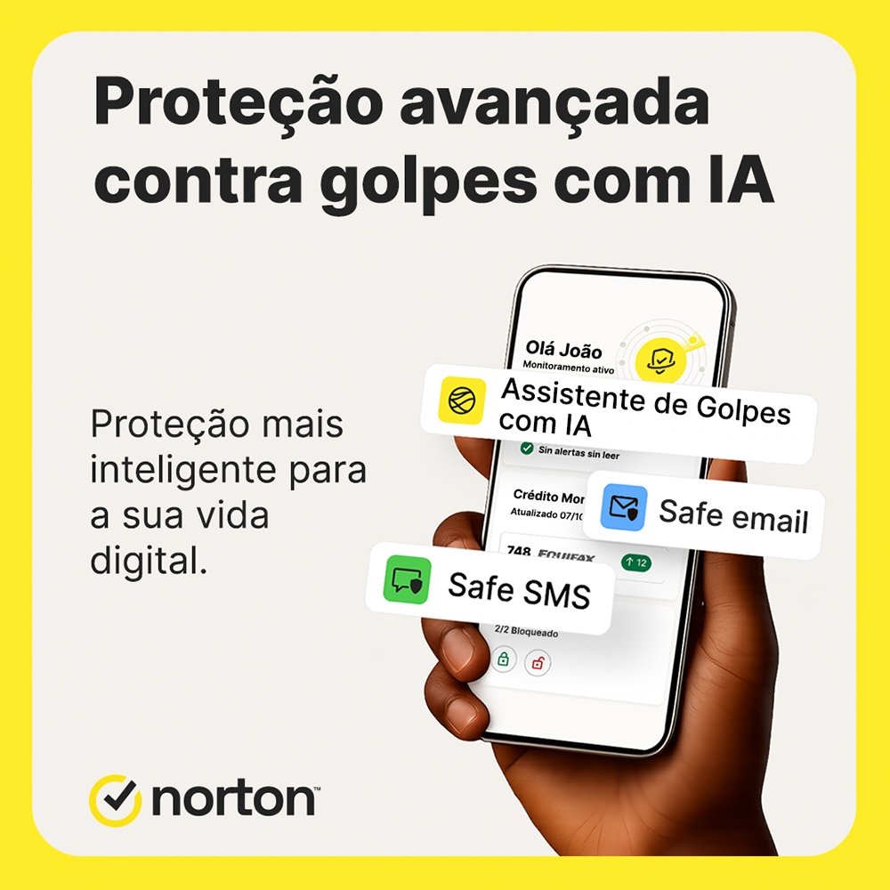 Norton 360 Deluxe 5 Dispositivos, 12 meses, Digital para Download - 21405567 Norton 360 Deluxe 5 Dispositivos, 12 meses, Digital para Download - 21405567