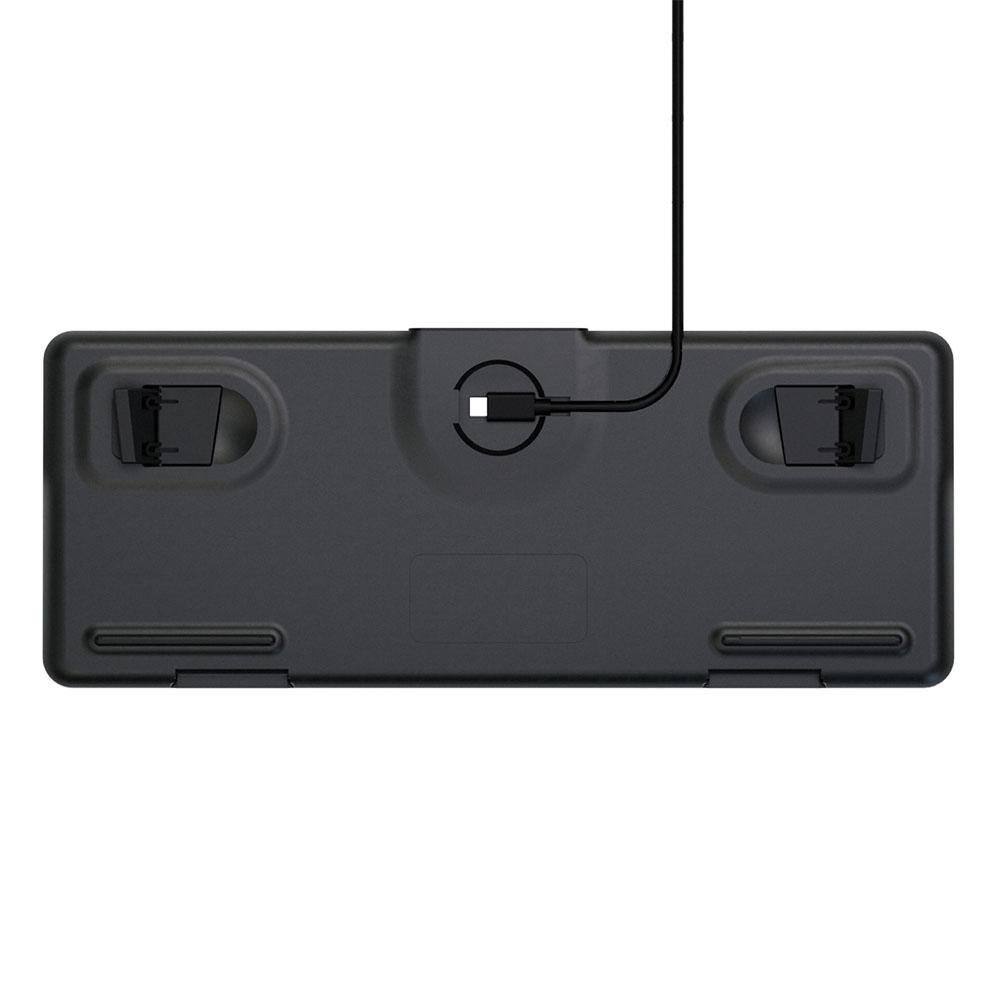 Teclado Gamer Fnatic MiniStreak Silent, RGB, USB, US, Preto - C-KB0002