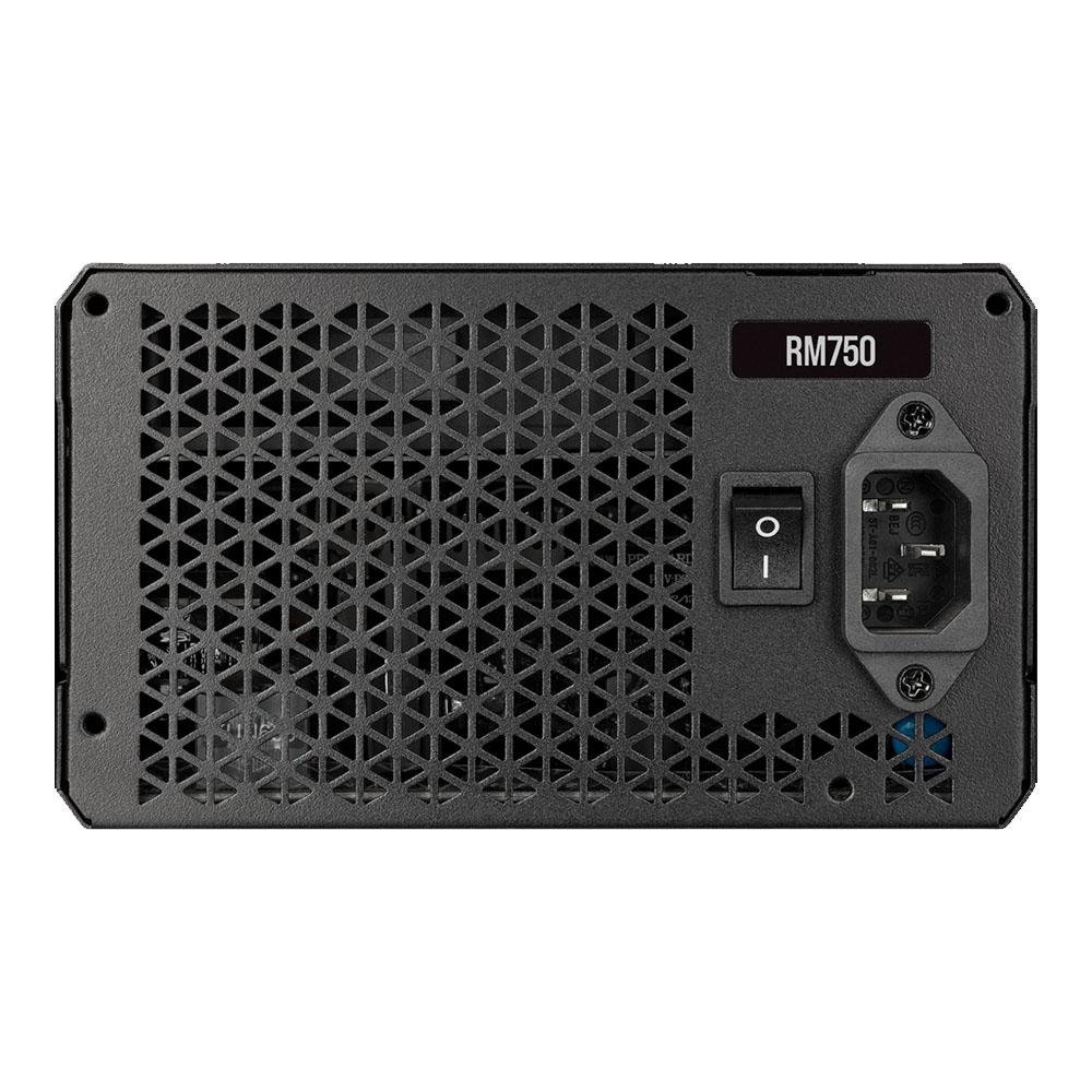 Fonte Corsair RM750, 750W, 80 Plus Gold, Modular, Preto - CP-9020234-WW Fonte Corsair RM750, 750W, 80 Plus Gold, Modular, Preto - CP-9020234-WW