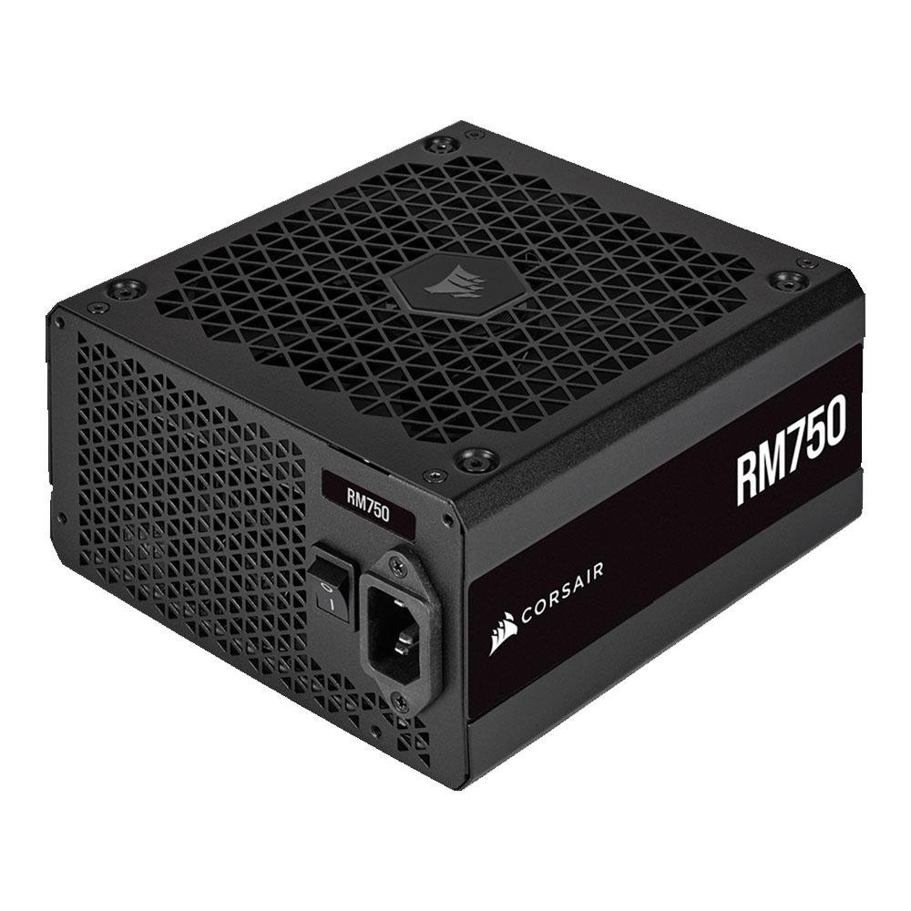 Fonte Corsair RM750, 750W, 80 Plus Gold, Modular, Preto - CP-9020234-WW Fonte Corsair RM750, 750W, 80 Plus Gold, Modular, Preto - CP-9020234-WW