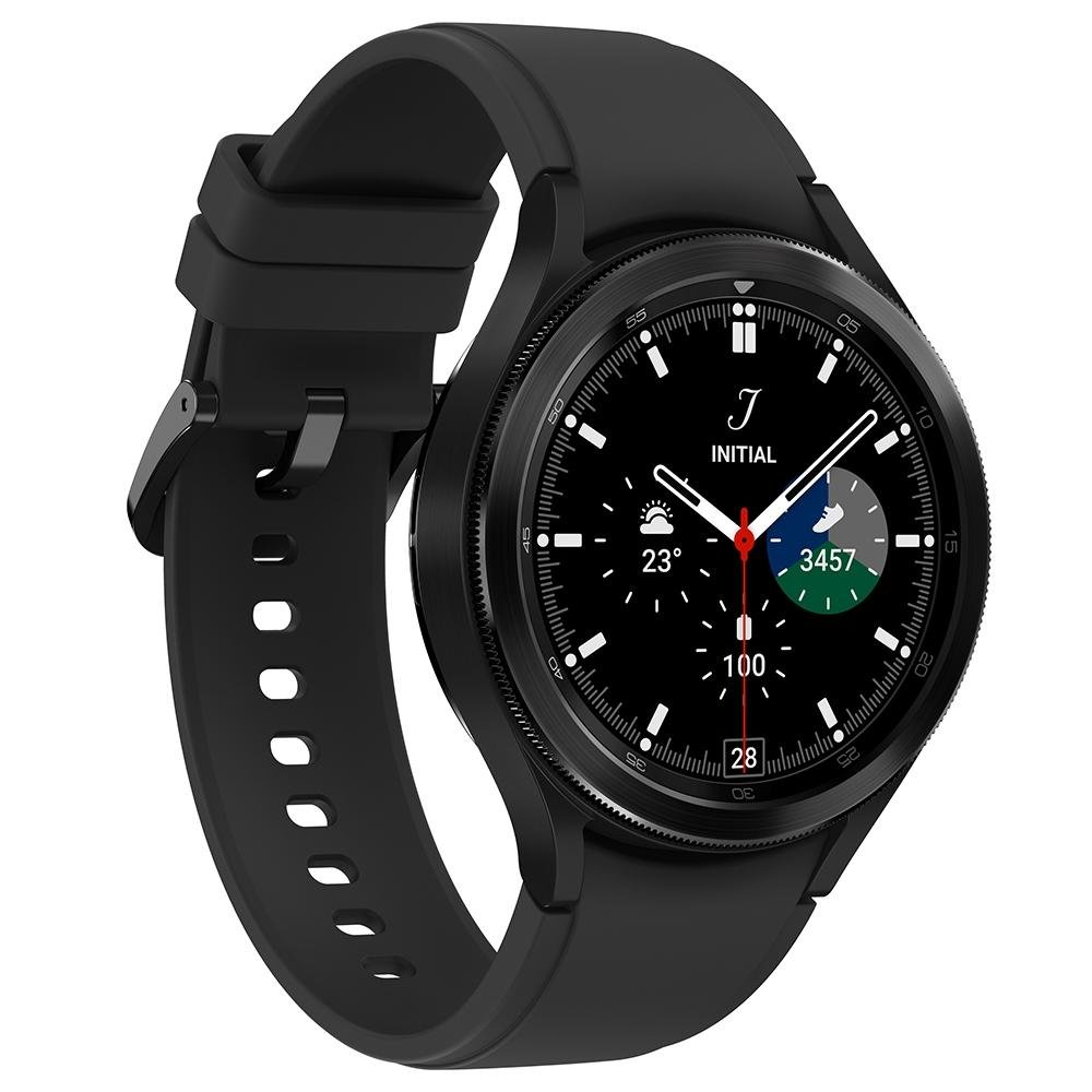 Smartwatch Samsung Galaxy Watch 4 Classic LTE, 46mm, Pressão Arterial e ECG, Preto - SM-R895FZKPZTO Smartwatch Samsung Galaxy Watch 4 Classic LTE, 46mm, Pressão Arterial e ECG, Preto - SM-R895FZKPZTO