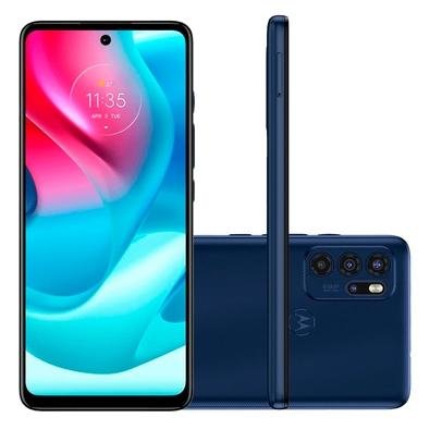 Smartphone Motorola Moto G60S, 128GB, 4G, 6GB RAM, 64MP, Tela 6.8, Capa Protetora, Azul - PAMU0000BR Menor preço em Smartphone Motorola Moto G60S, 128GB, 4G, 6GB RAM, 64MP, Tela 6.8, Capa Protetora, Azul - PAMU0000BR