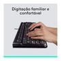 Combo Teclado e Mouse com fio USB Logitech MK120 com Design Confortável, Durável e Resistente à Respingos e Layout ABNT2 - 920-004429