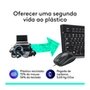 Combo Teclado e Mouse com fio USB Logitech MK120 com Design Confortável, Durável e Resistente à Respingos e Layout ABNT2 - 920-004429
