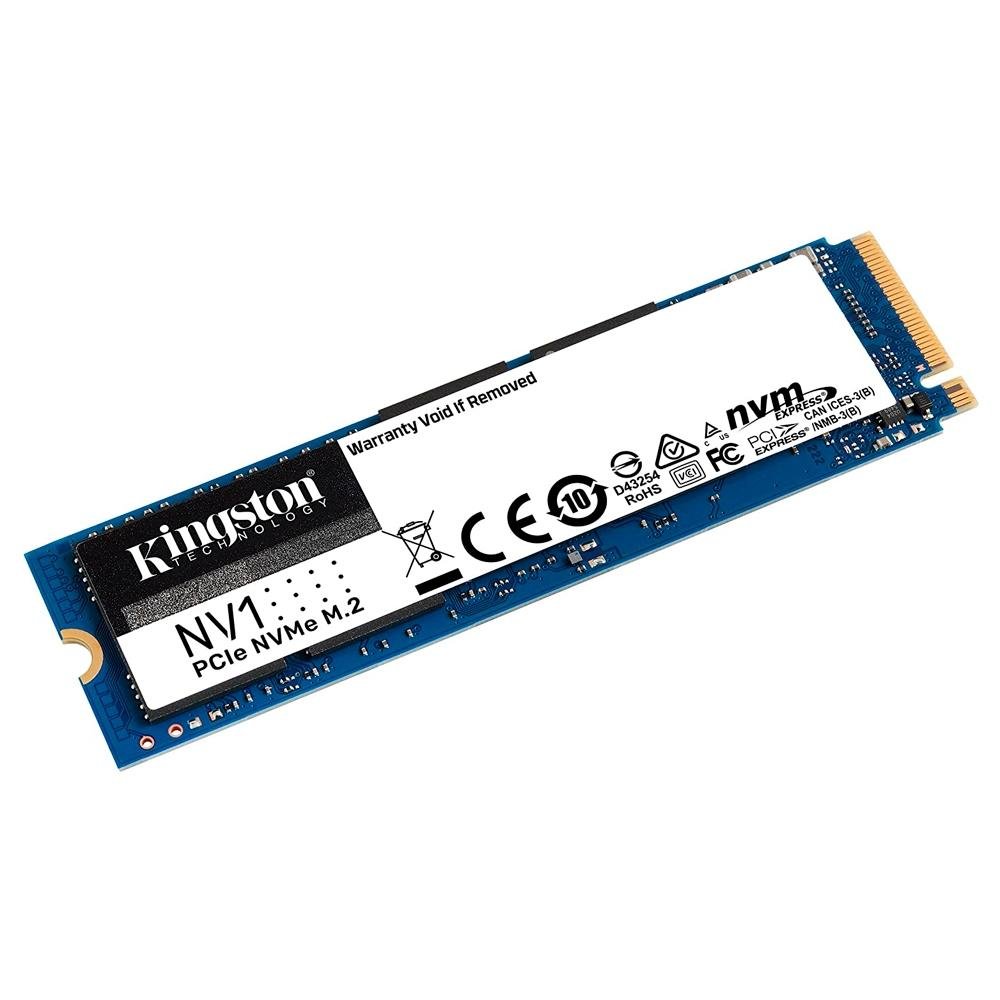 SSD 250 GB Kingston NV1, M.2 2280 NVMe, Leitura: 2100MB/s e Gravação: 1100MB/s - SNVS/250G