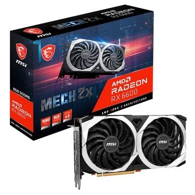MSI Radeon RX 6600 MECH 2X 8G 【ジャンク扱い】 placa-de-video-msi-amd-radeon-