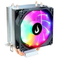 Air Cooler Gamer Rise Mode Z5 LED Rainbow Amd Intel 90mm Preto Rm Acz Z5 Rgb