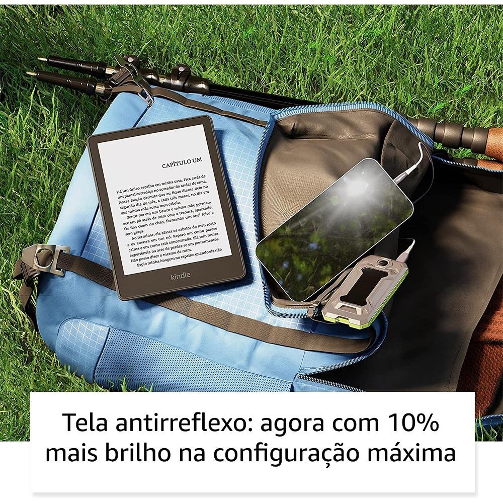 Kindle 11 Geração Paperwhite 8GB Preto | KaBuM!