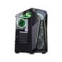 Gabinete Gamer Rise Mode X4 Glass, Barra de LED ARGB, Lateral em Vidro Fumê, Sem FANs, Preto - RM-X4-04-FB