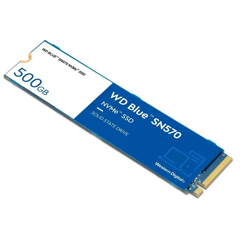 SSD WD Blue SN570, 500GB, M.2 2280, NVMe | KaBuM!