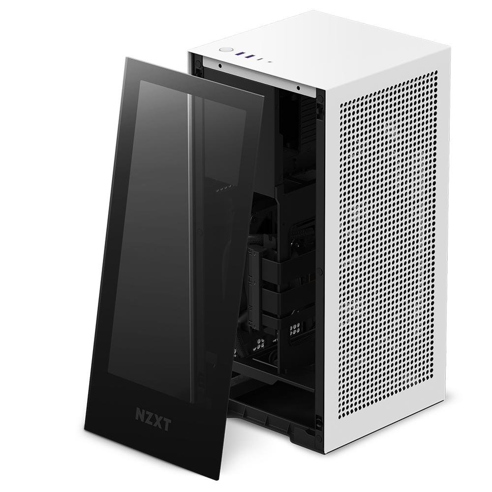 NZXT H1 V2 ホワイト Mini-ITX/水冷/750W電源/PCIe Gabinete Gamer NZXT H1 V2 Mini-ITX | KaBuM!