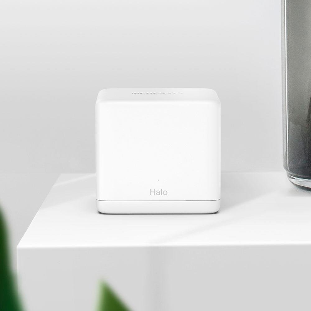 Roteador Wi-Fi Mesh Mercusys Halo H30G, Até 1300Mbps, Dual-Band, Branco - Halo H30G 2-pack Roteador Wi-Fi Mesh Mercusys Halo H30G, Até 1300Mbps, Dual-Band, Branco - Halo H30G 2-pack