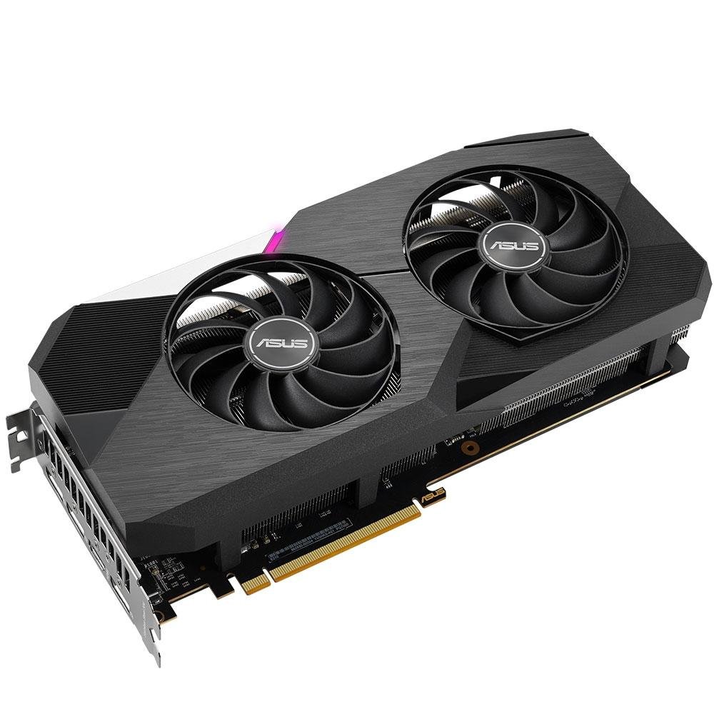 Placa de Vídeo Asus DUAL RX6750 XT-O12G | KaBuM!