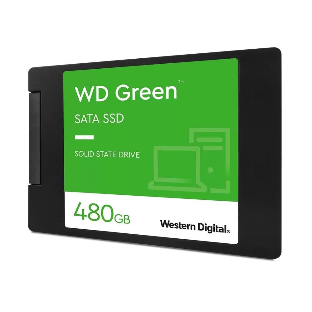 SSD SanDisk, 480GB, SATA III, 2.5", Leitura: 545MB/s, Gravação: 430MB/s, Preto - WDS480G3G0A SSD SanDisk, 480GB, SATA III, 2.5", Leitura: 545MB/s, Gravação: 430MB/s, Preto - WDS480G3G0A