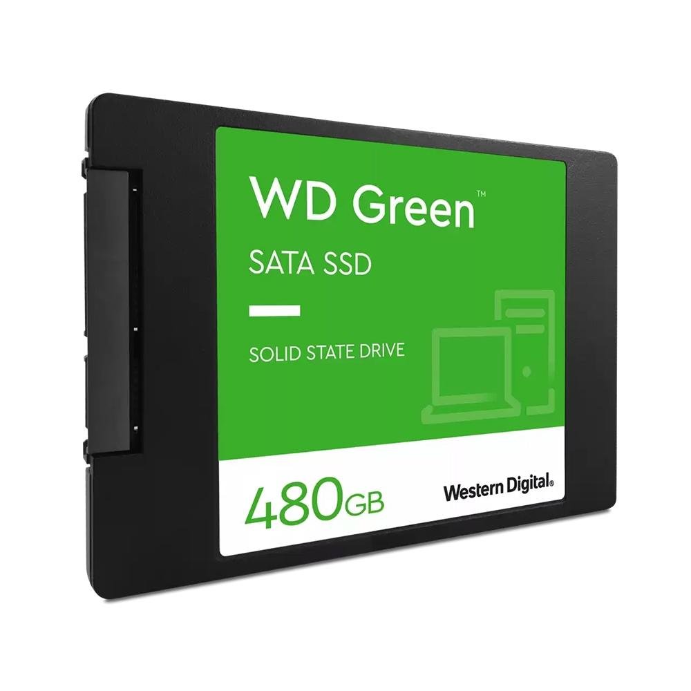 SSD SanDisk, 480GB, SATA III, 2.5", Leitura: 545MB/s, Gravação: 430MB/s, Preto - WDS480G3G0A SSD SanDisk, 480GB, SATA III, 2.5", Leitura: 545MB/s, Gravação: 430MB/s, Preto - WDS480G3G0A