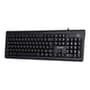 Teclado Fortrek Multimídia MLK-101, à Prova D'água, ABNT2, Preto - 75859