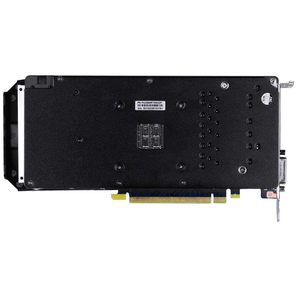 Placa de Vídeo PCyes NVIDIA RTX 2060 Graffiti Series, 6GB, GDDR6, Preto - PA2060RTX6GDF Placa de Vídeo PCyes NVIDIA RTX 2060 Graffiti Series, 6GB, GDDR6, Preto - PA2060RTX6GDF
