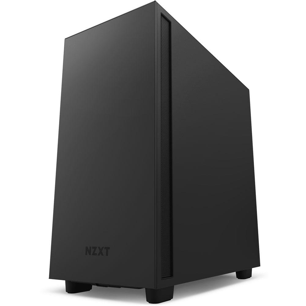 Gabinete NZXT H7, Mid Tower, ATX, Lateral em Vidro Temperado, 2x Fans, Preto - CM-H71BB-01 Gabinete NZXT H7, Mid Tower, ATX, Lateral em Vidro Temperado, 2x Fans, Preto - CM-H71BB-01