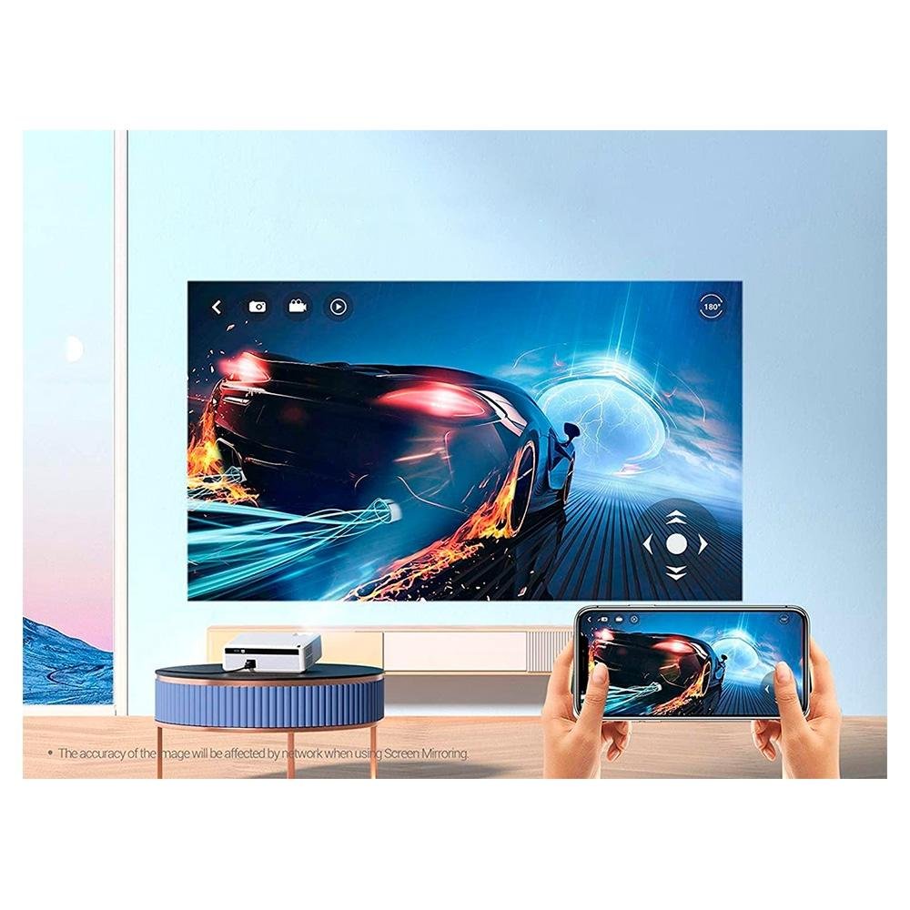 Projetor Portátil Vankyo Performance V630W, Full HD, 280 ANSI Lumens, Wifi, 5G, USB, Branco - Performance V630W