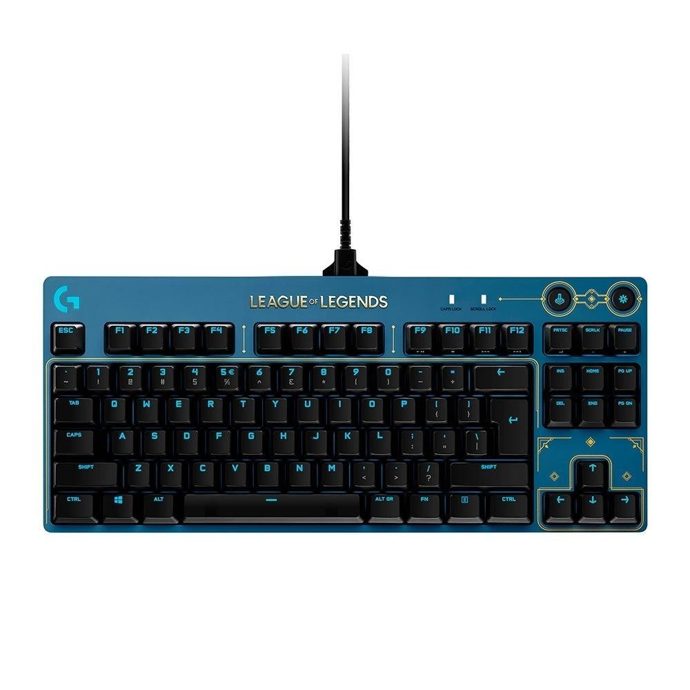 Kit Gamer Logitech League Of Legends - Teclado G PRO + Mouse G PRO