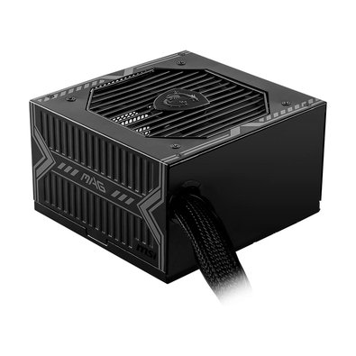 Fonte MSI MAG A650BN, 650W, 80 Plus Bronze, PFC Ativo, Com Cabo, Preto - 306-7ZP2B22-CE0